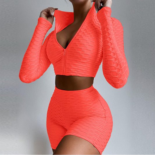 Krissy Zipper Track Suit
